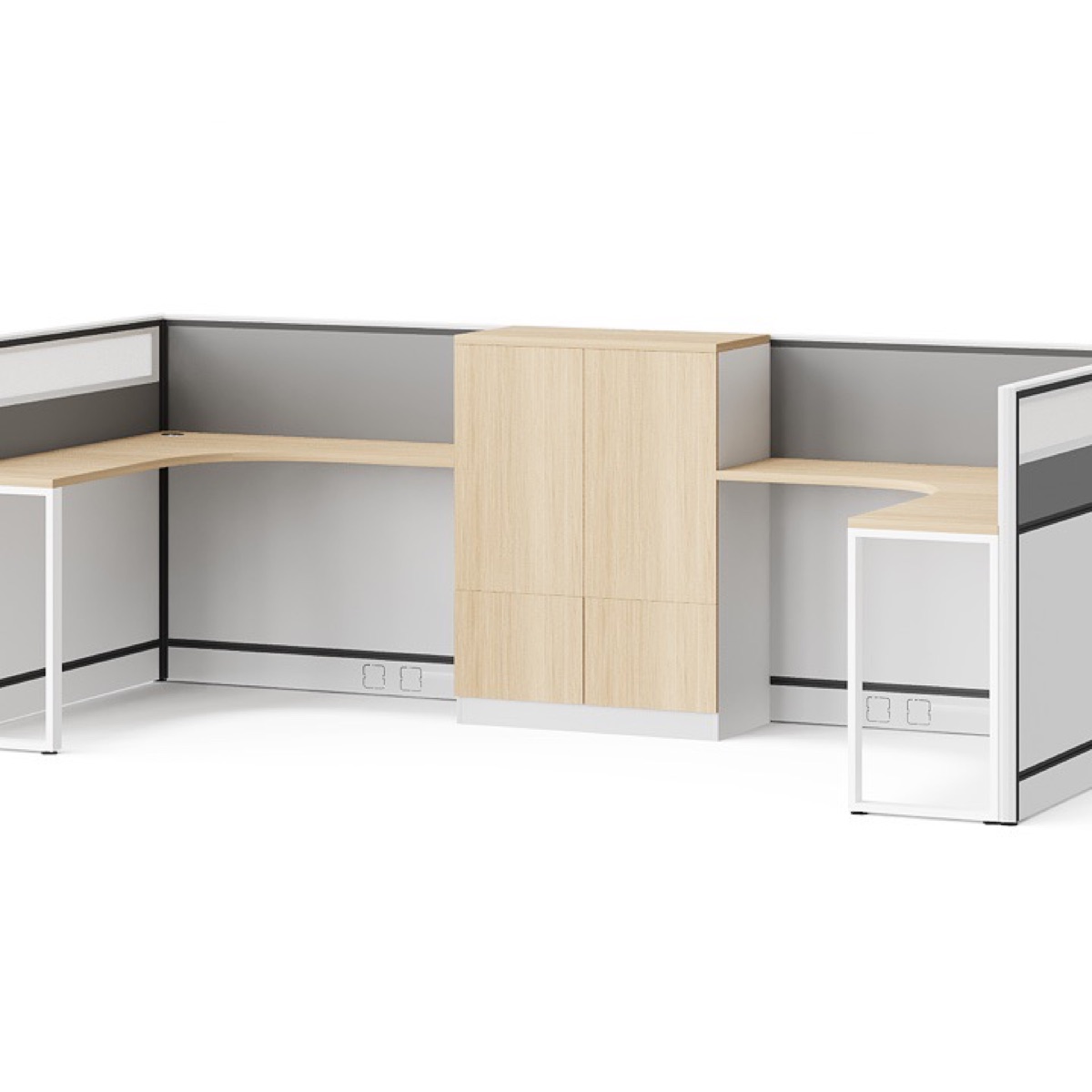 Workstation Kantor Multi Staf — detail fitur 1