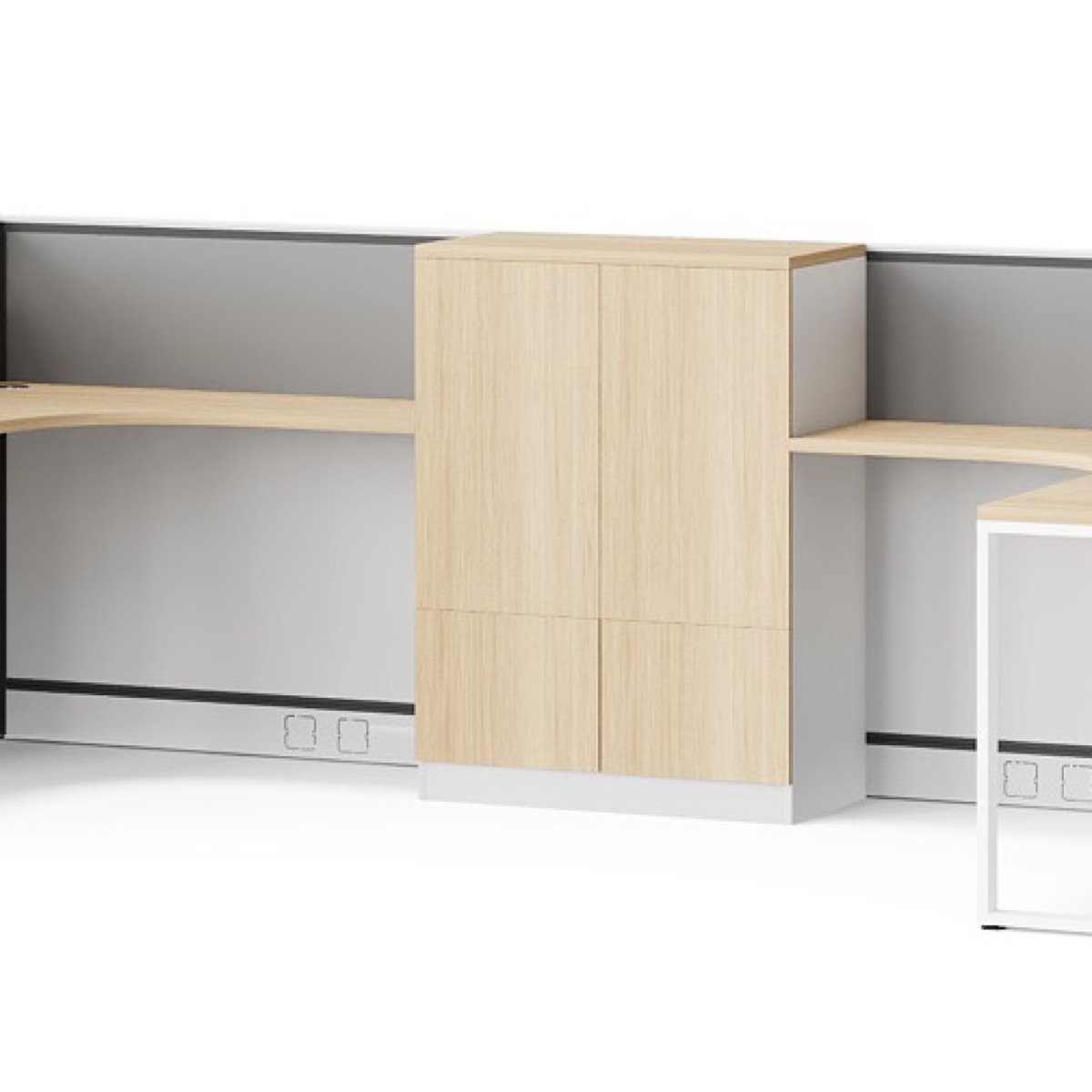 Workstation Kantor Multi Staf — detail fitur 2