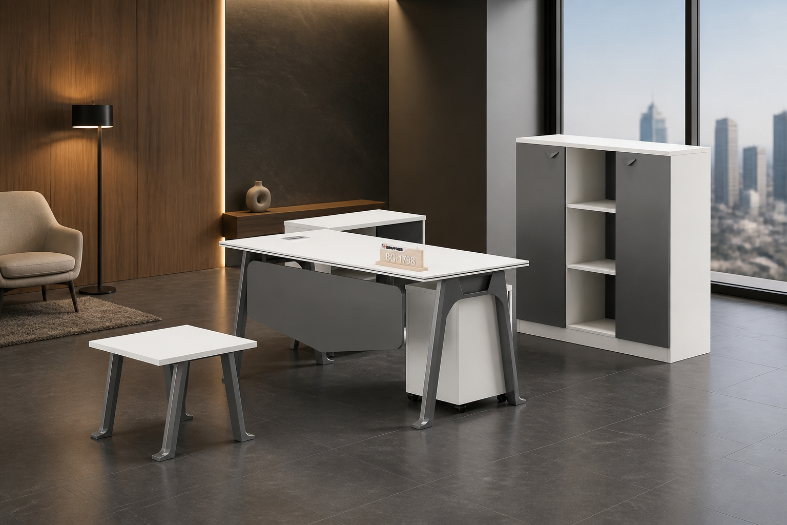 Executive Desk — situasi kantor