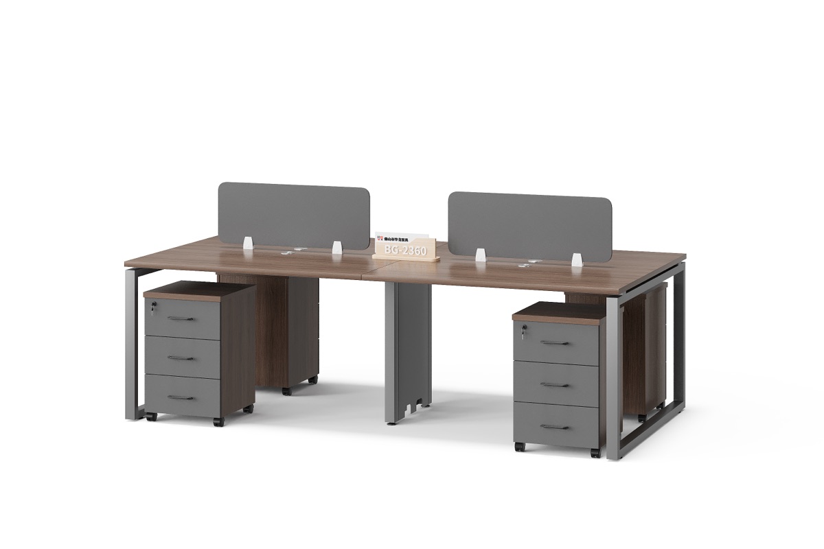 Workstation 4 Orang — BG-2360W4-G17 — Foshan China office furniture manufacturer