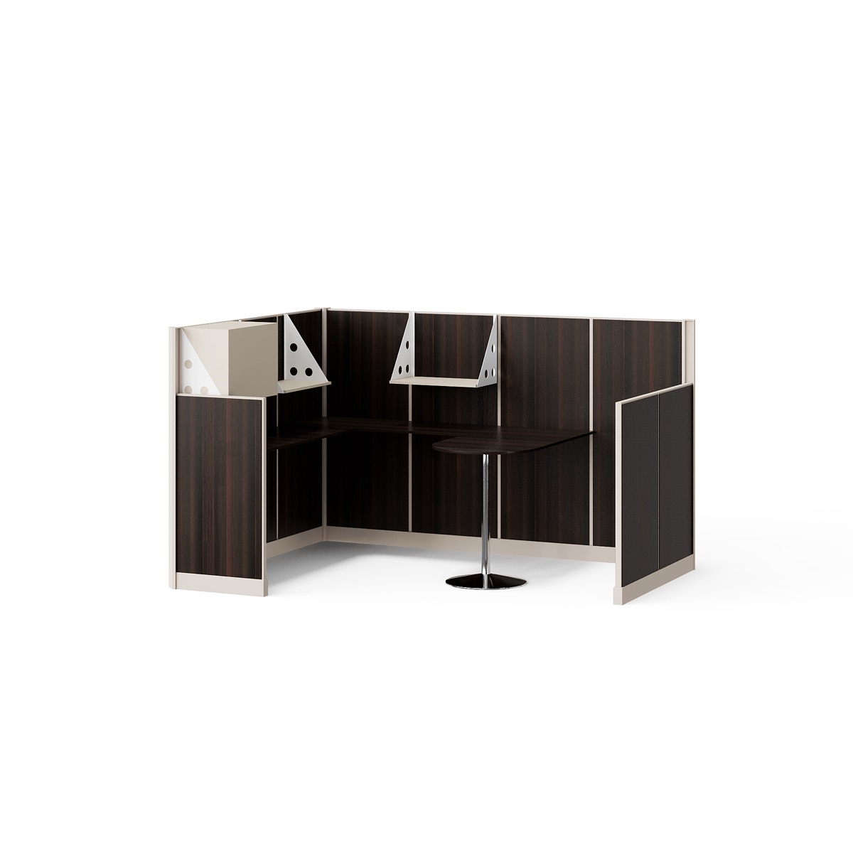 Workstation Sudut L 2 Orang — BG-2370W