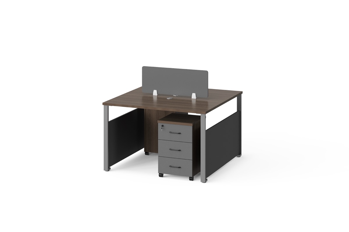 Workstation 2 Orang — BG-2447W2-G28 — BG Office Furniture