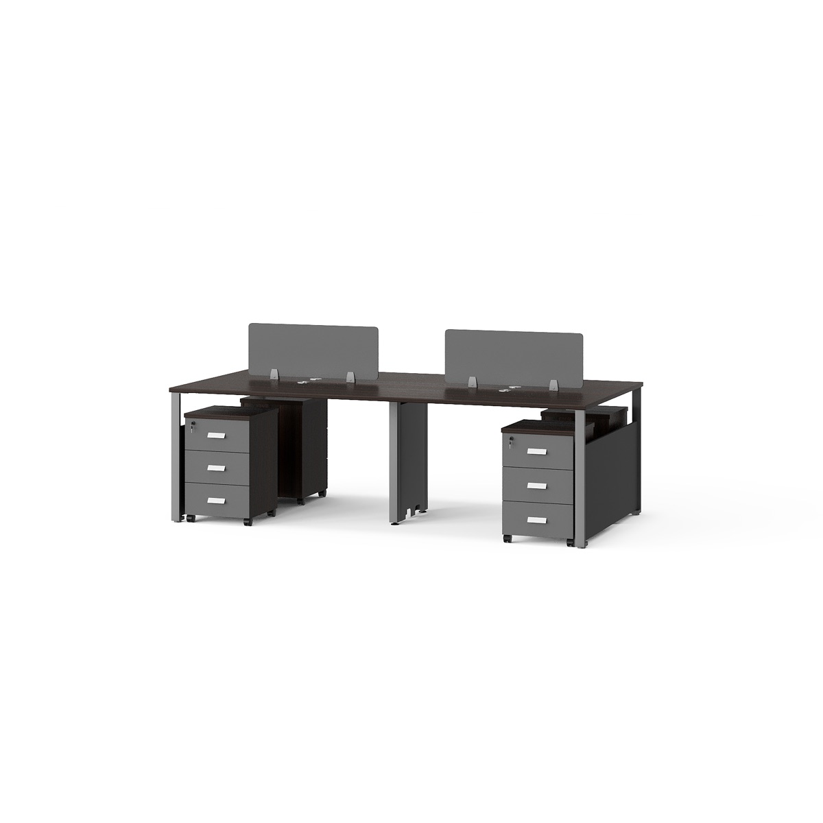 Workstation 4 Orang — BG-2447W4-B13 — BG Office Furniture