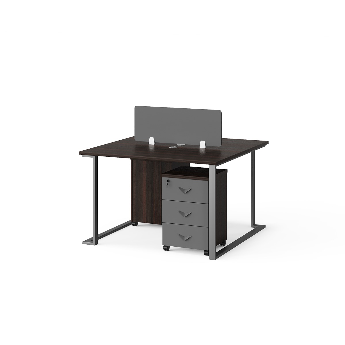 Workstation Kantor Bench Modular — BG-2474W