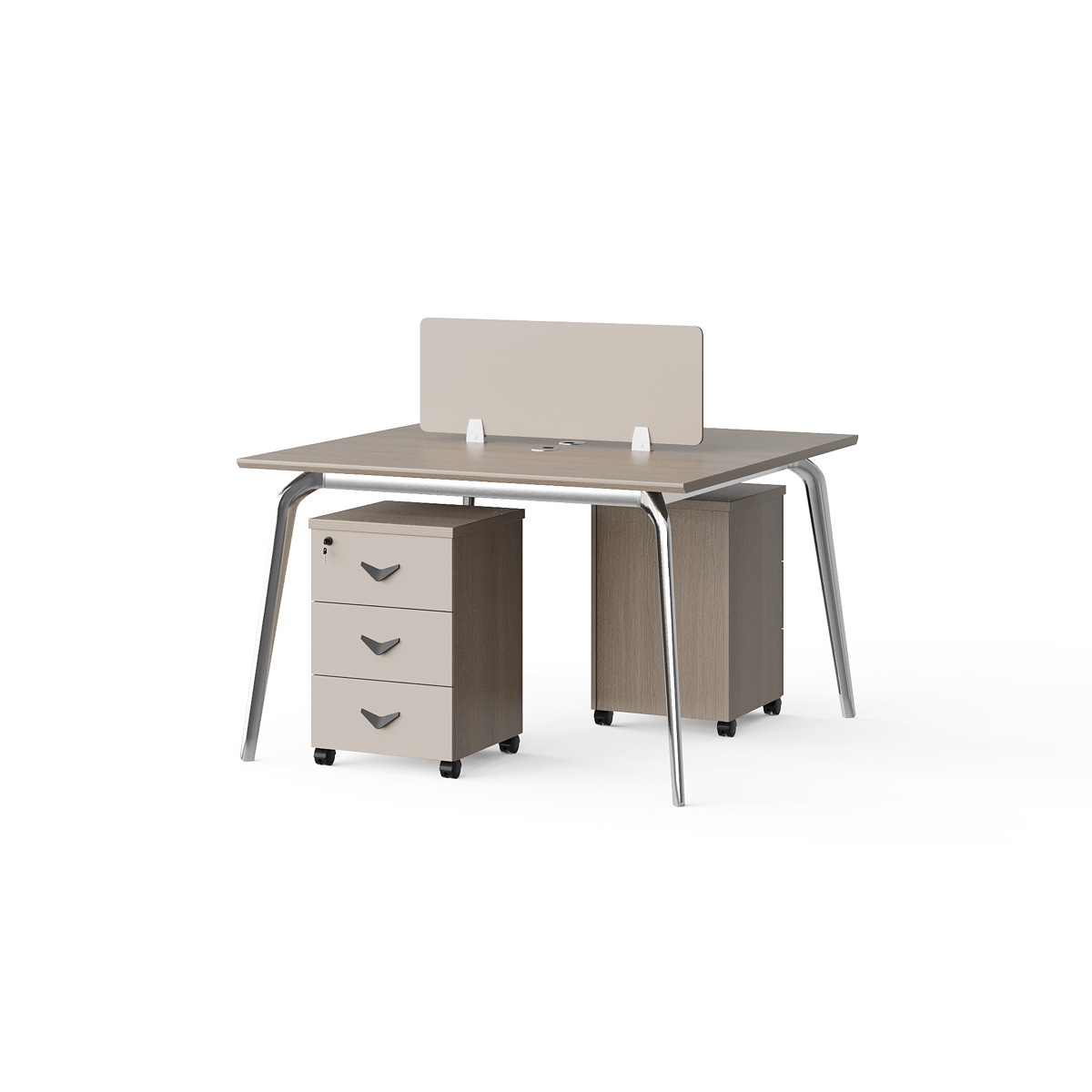 Workstation Kantor Modular 1200 — BG-24817W — Foshan China office furniture manufacturer