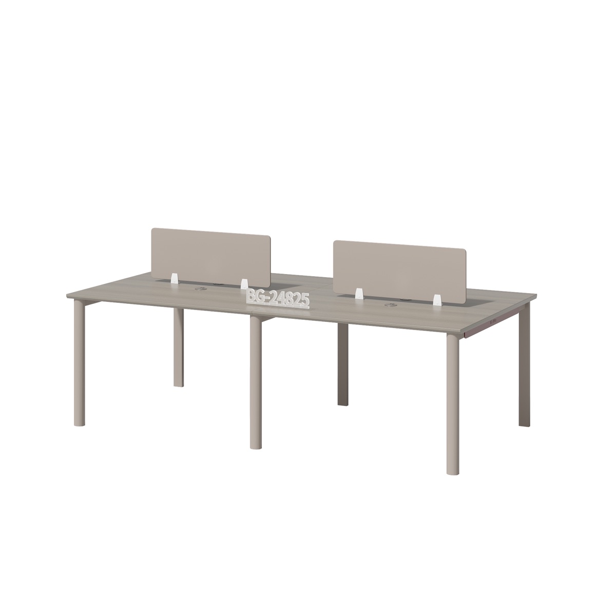 Workstation Bench 2–4 Orang + Partisi — BG-24825W