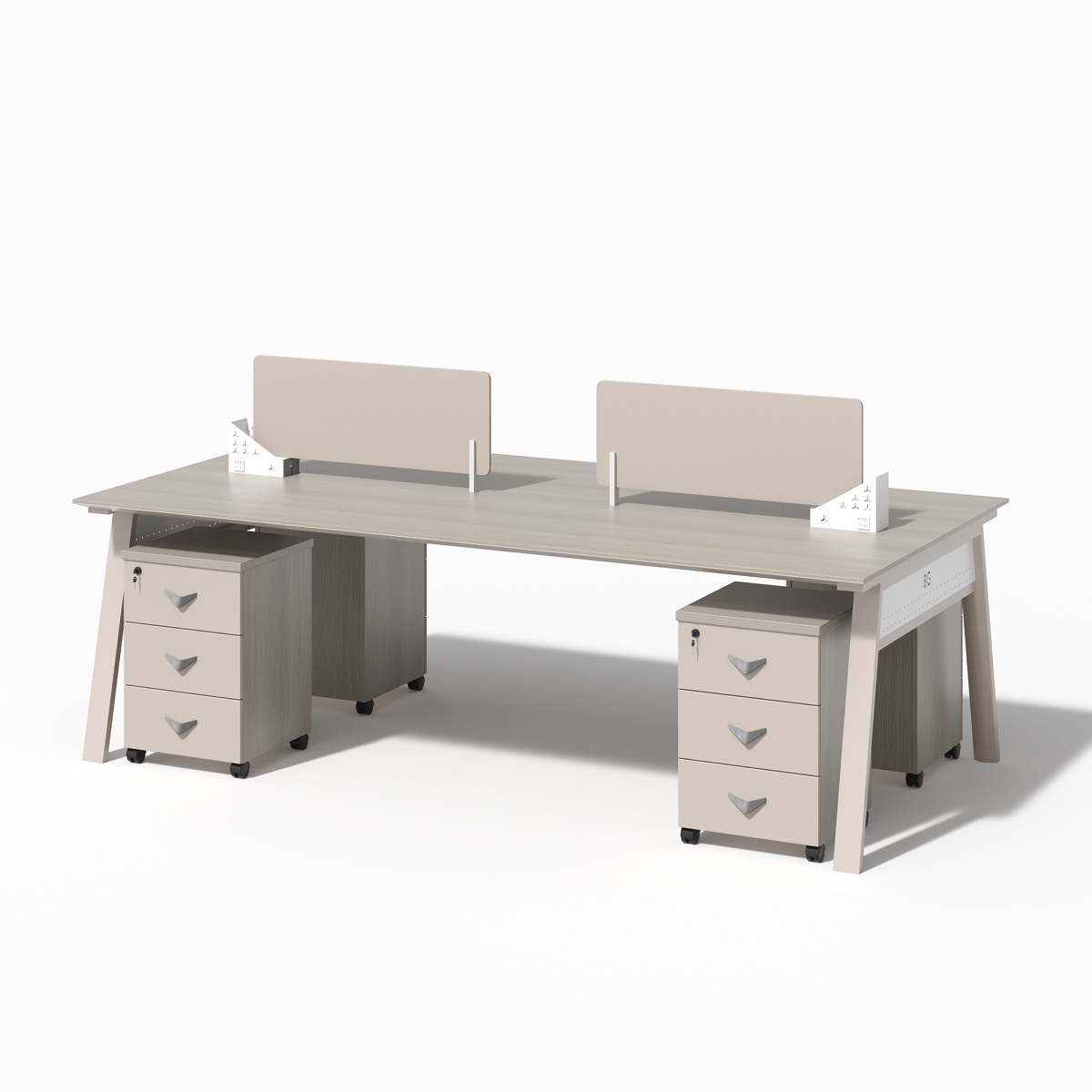 Workstation Kantor 4 Orang — detail fitur 2