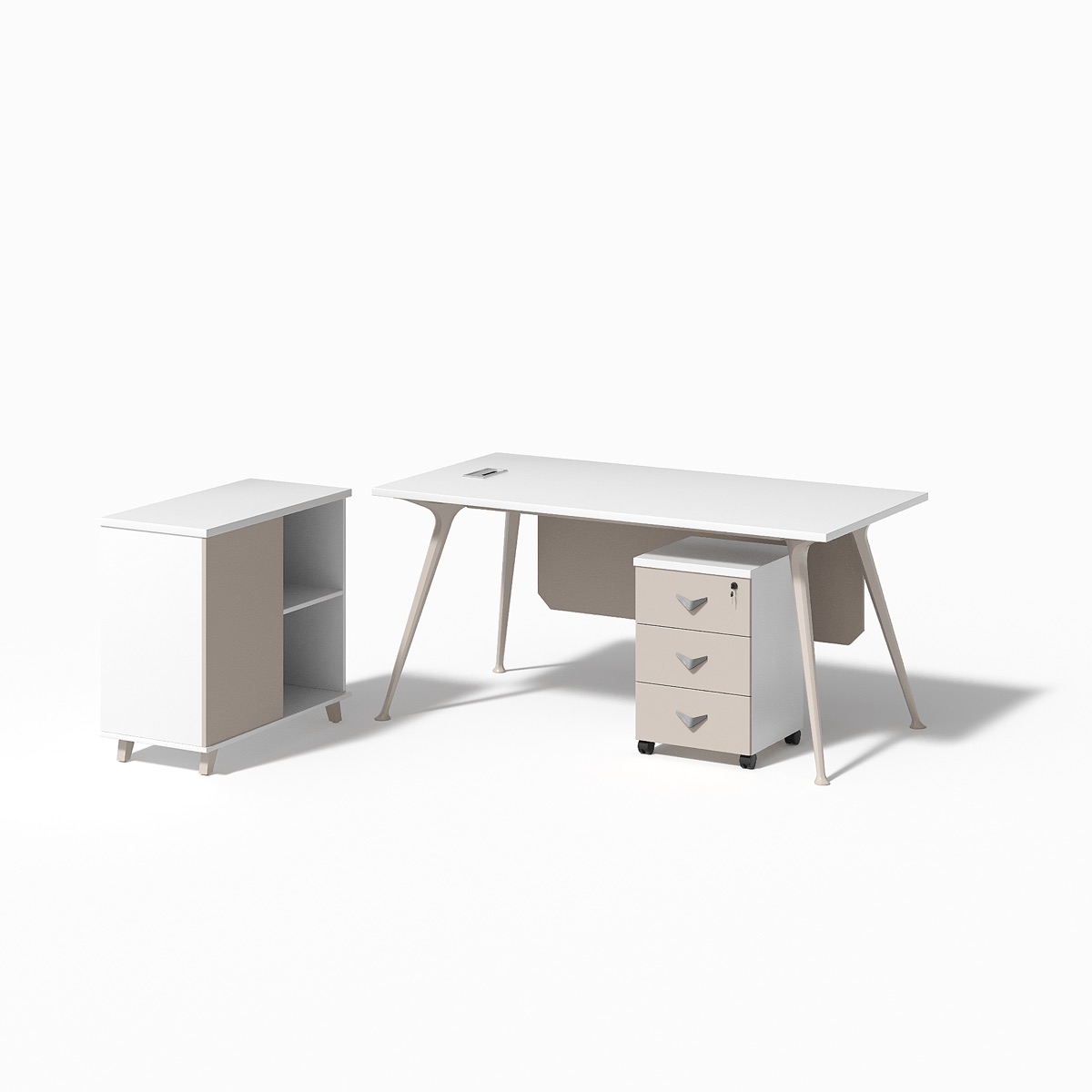 Meja Eksekutif dengan Kabinet Laci — BG-2501F