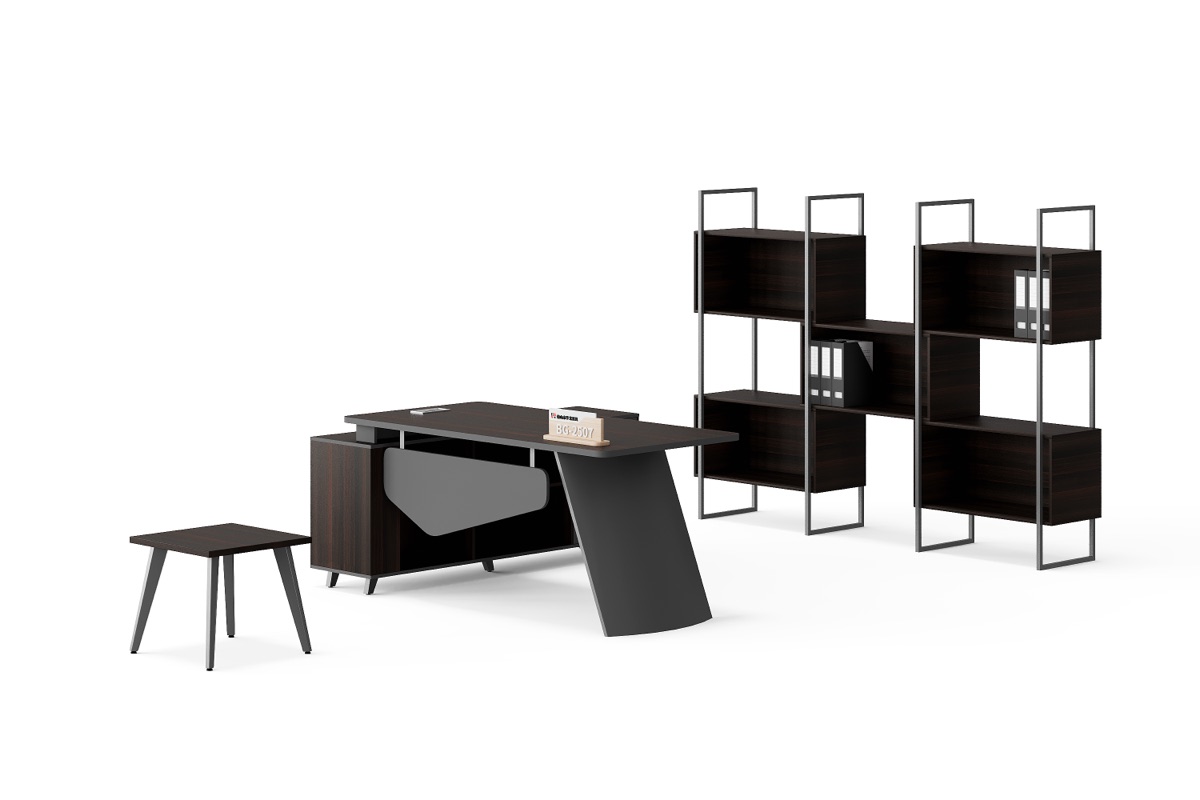 Meja Direktur L-Shape — BG-2507LA — Foshan China office furniture manufacturer