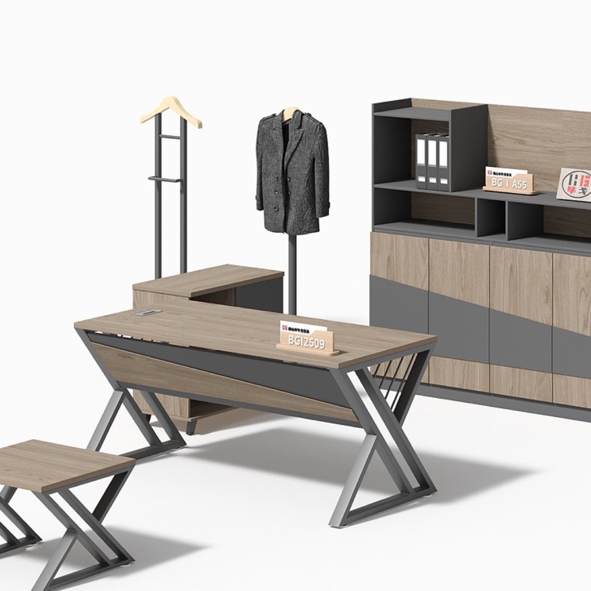 Meja Eksekutif — detail fitur 1