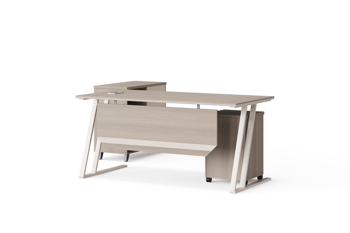 Meja Eksekutif Kayu Oak — BG-2513-G2 — BG Office Furniture