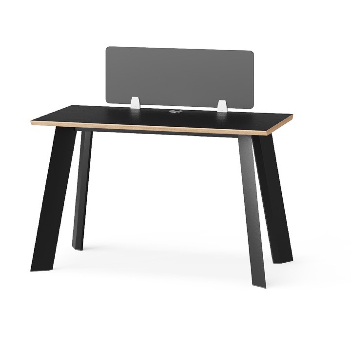 Meja Staf Kantor Hitam — detail fitur 2