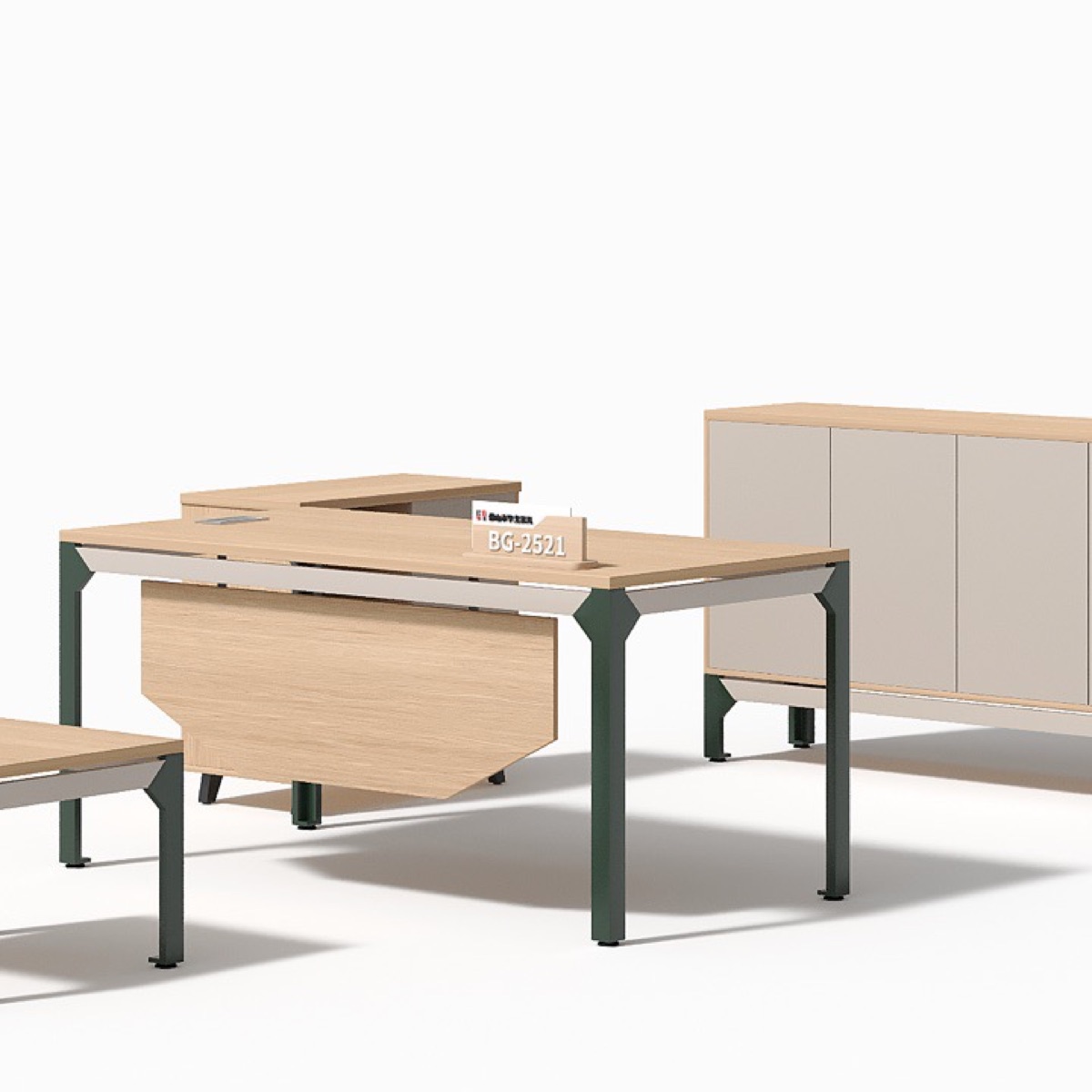 Meja Rapat Lipat Modular + Kabinet — detail fitur 1