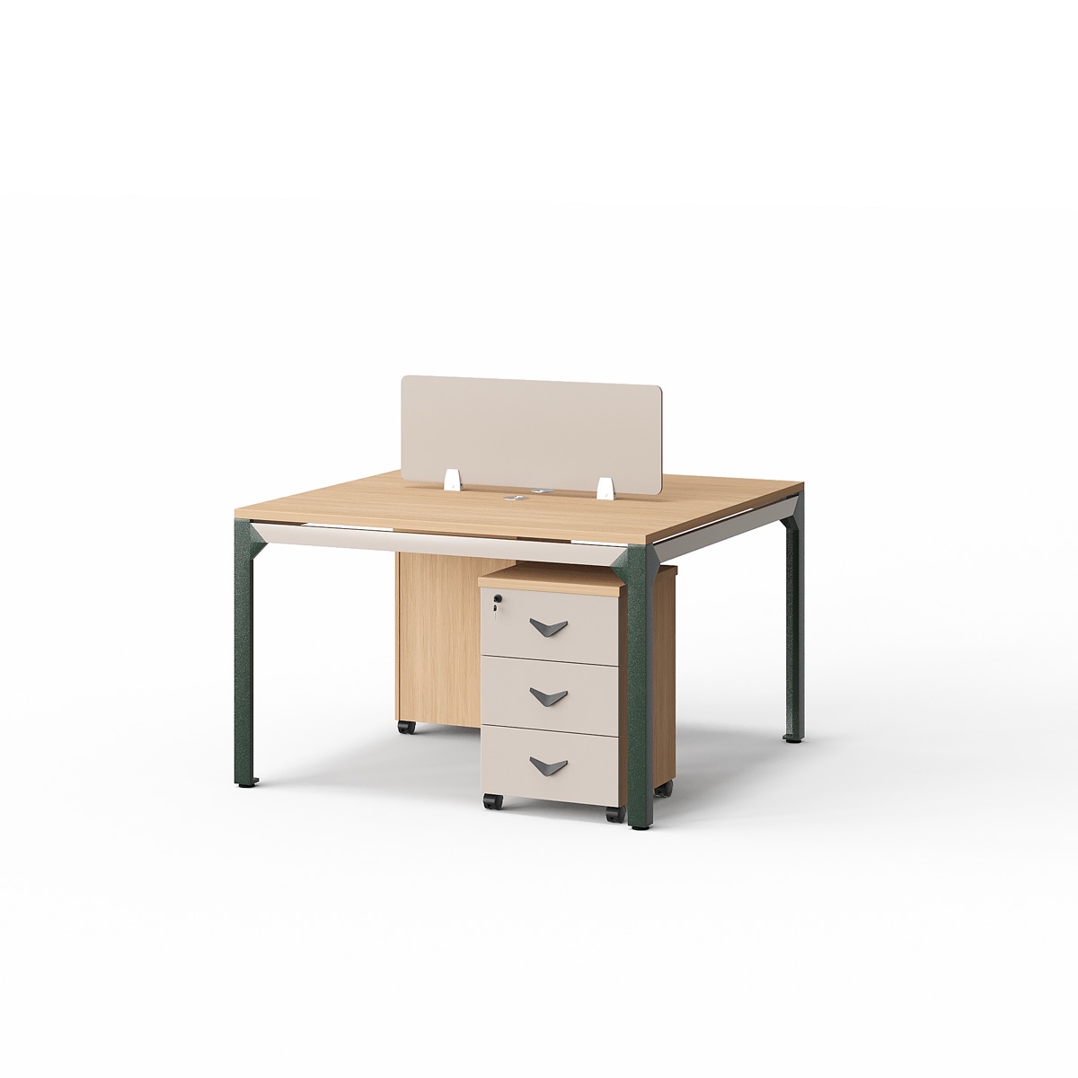2-4 Person Office Bench Workstation — BG-2521W — Foshan China office furniture manufacturer