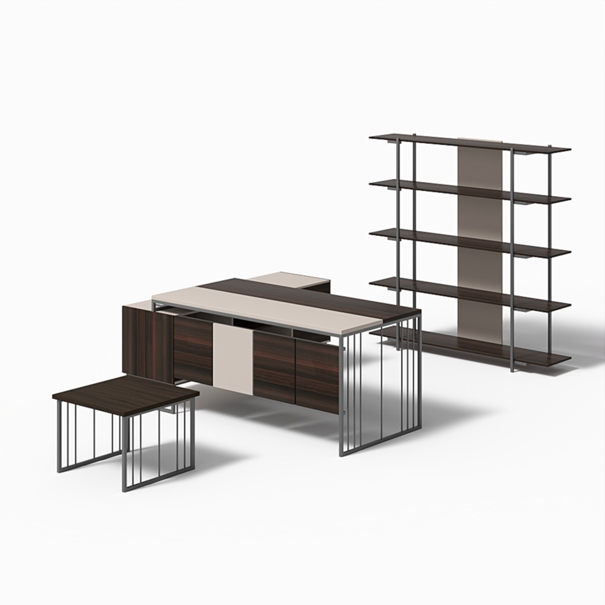 Meja Eksekutif Minimalis — detail fitur 1