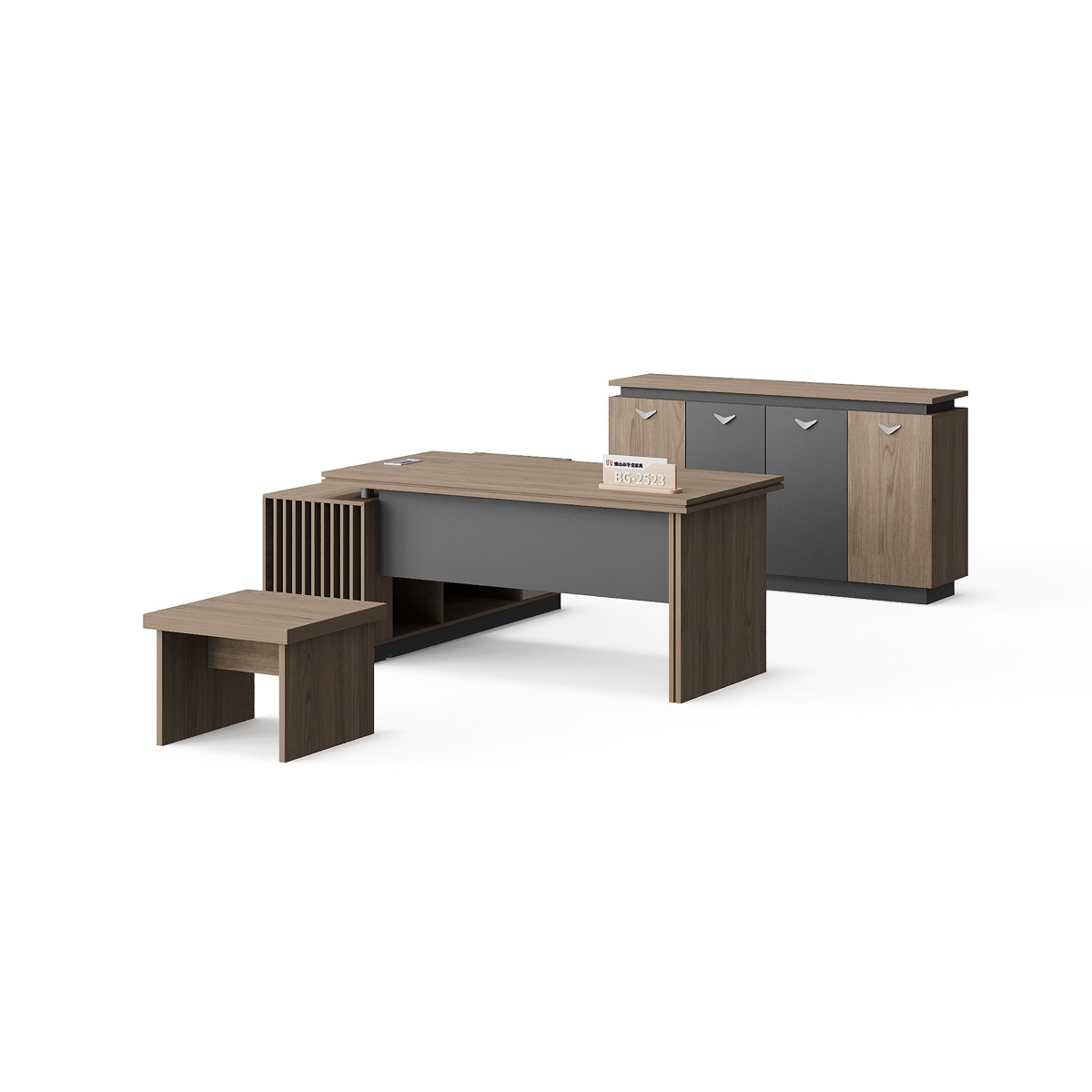 Meja Eksekutif L-Shape — detail fitur 2