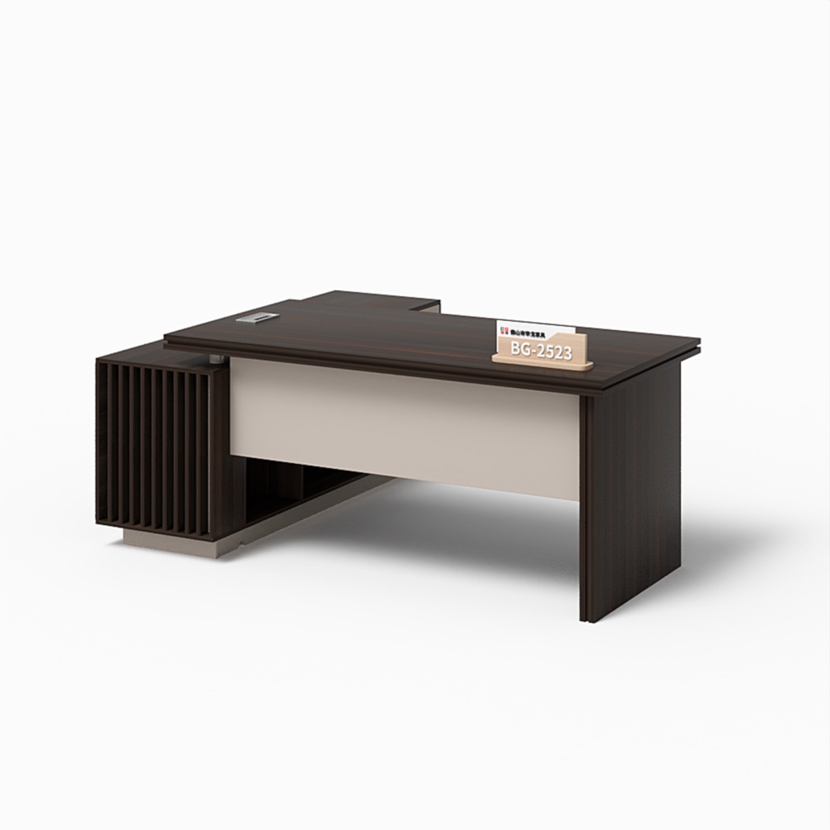 Meja Eksekutif L-Shape — detail fitur 1