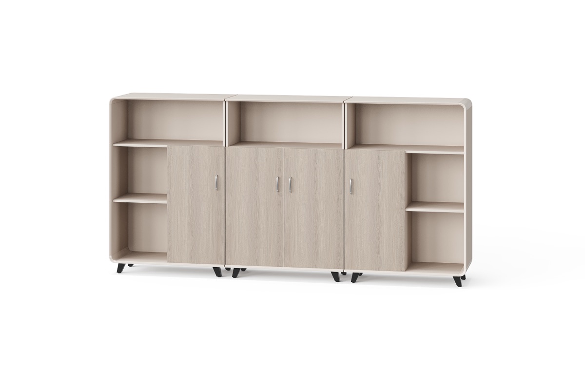 Kabinet Sisi Mobile Rak + Pintu — BG-2528B
