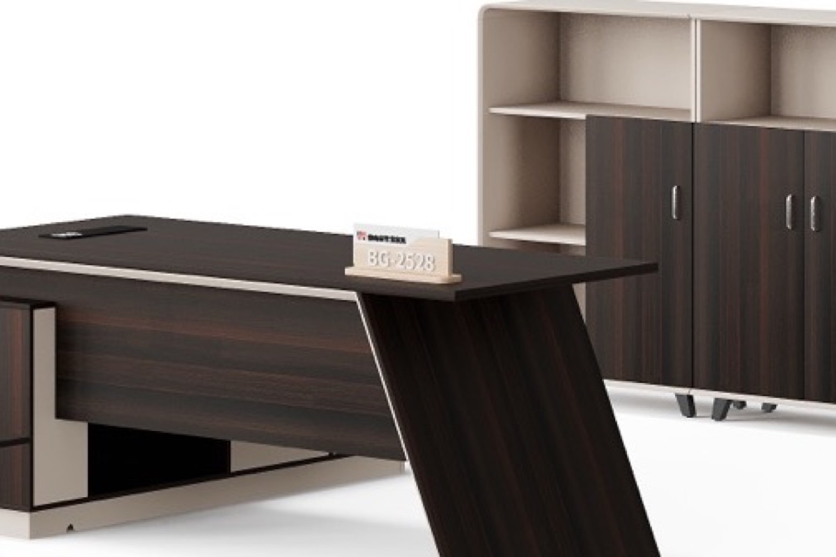 Meja Eksekutif L-Shape — detail fitur 2