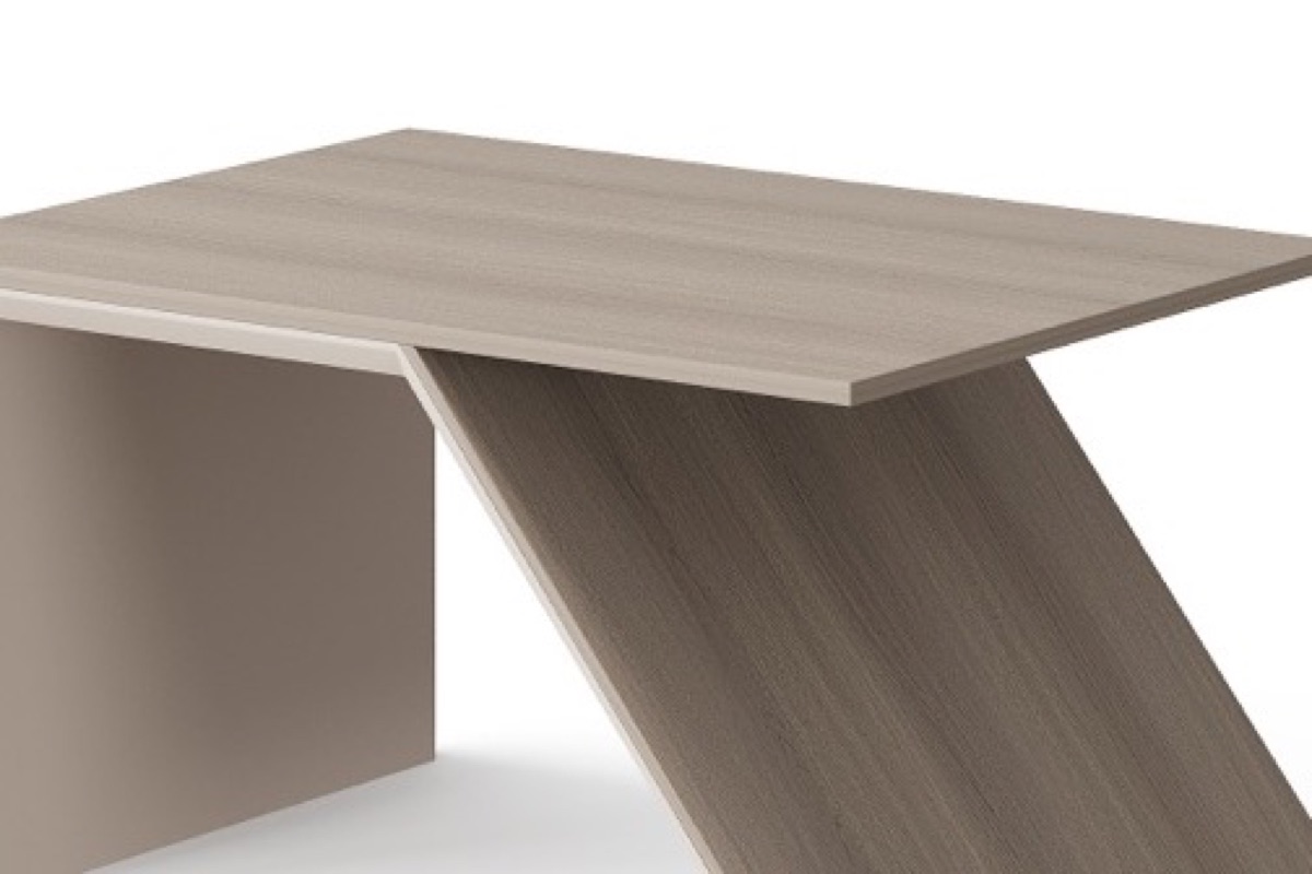 Meja Samping Kaki Z Sculptural — detail fitur 2