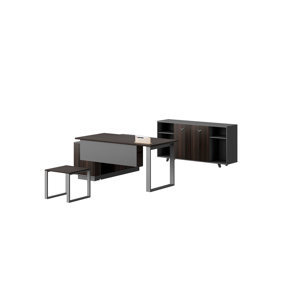 Meja Eksekutif L-Shape — BG-2530-B13 — Foshan China office furniture manufacturer