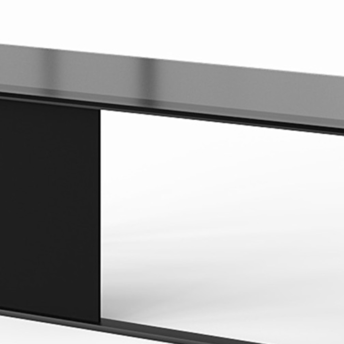L-Shape Executive Desk with Side Cabinet — feature detail 2