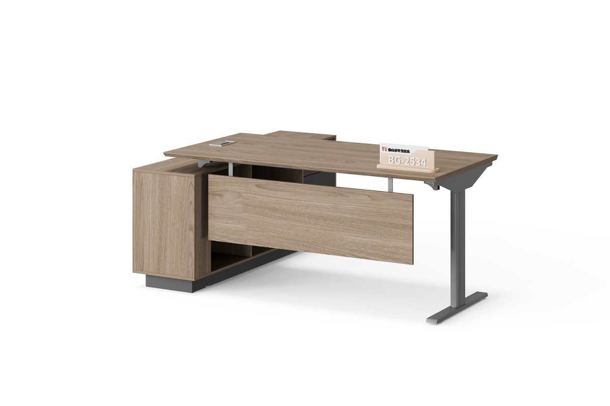 Meja Manager L-Shape Kantor — detail fitur 4