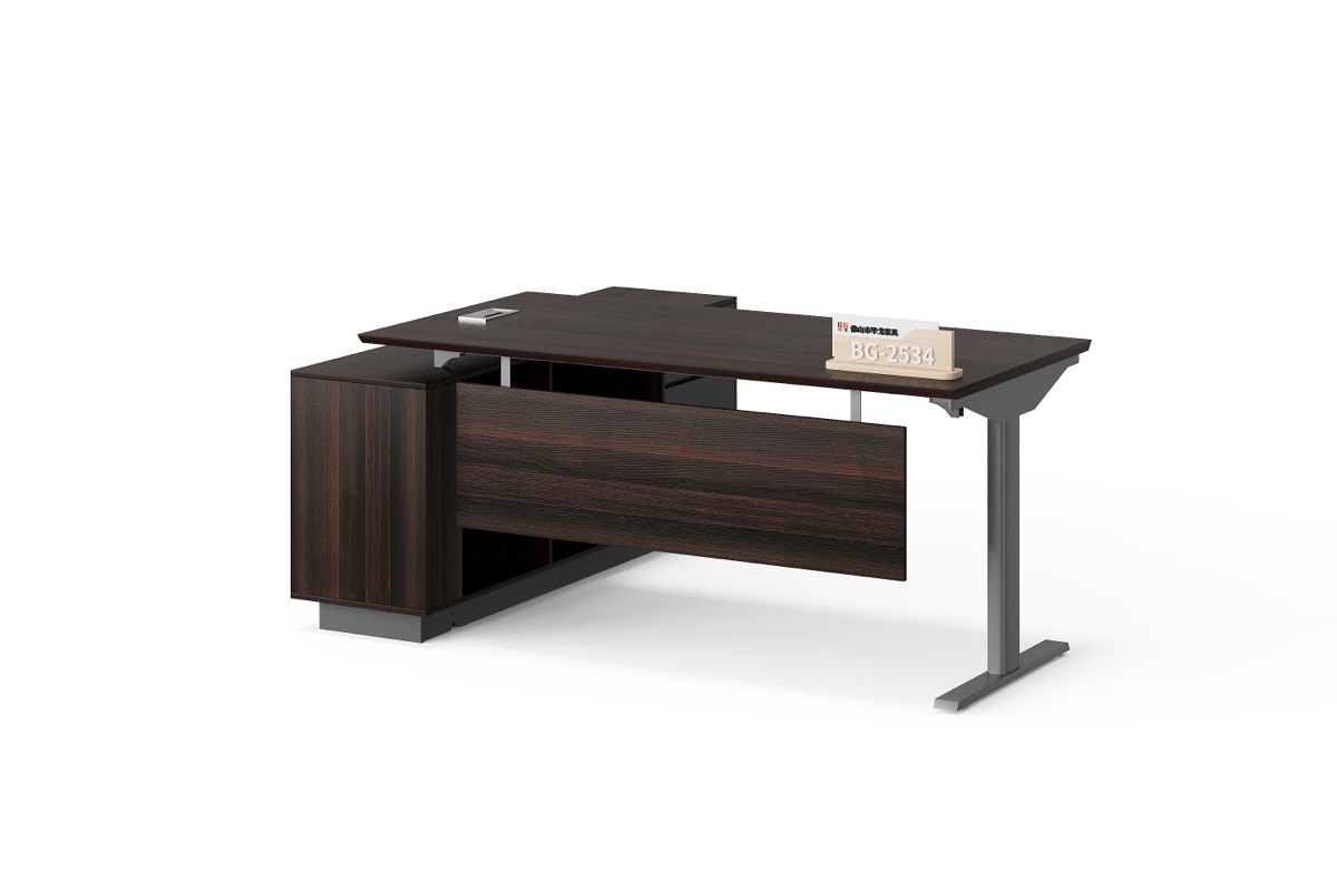 Meja Manager L-Shape Kantor — detail fitur 3