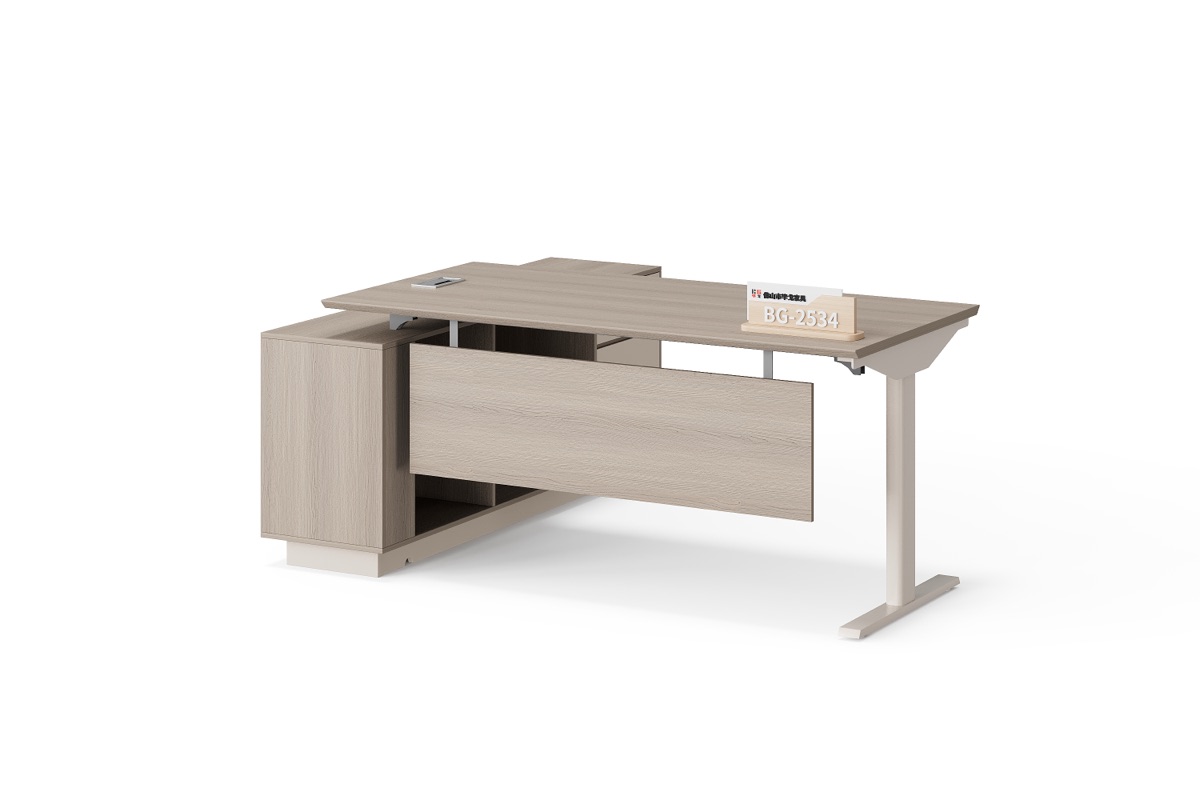 Meja Manager L-Shape Kantor — detail fitur 6