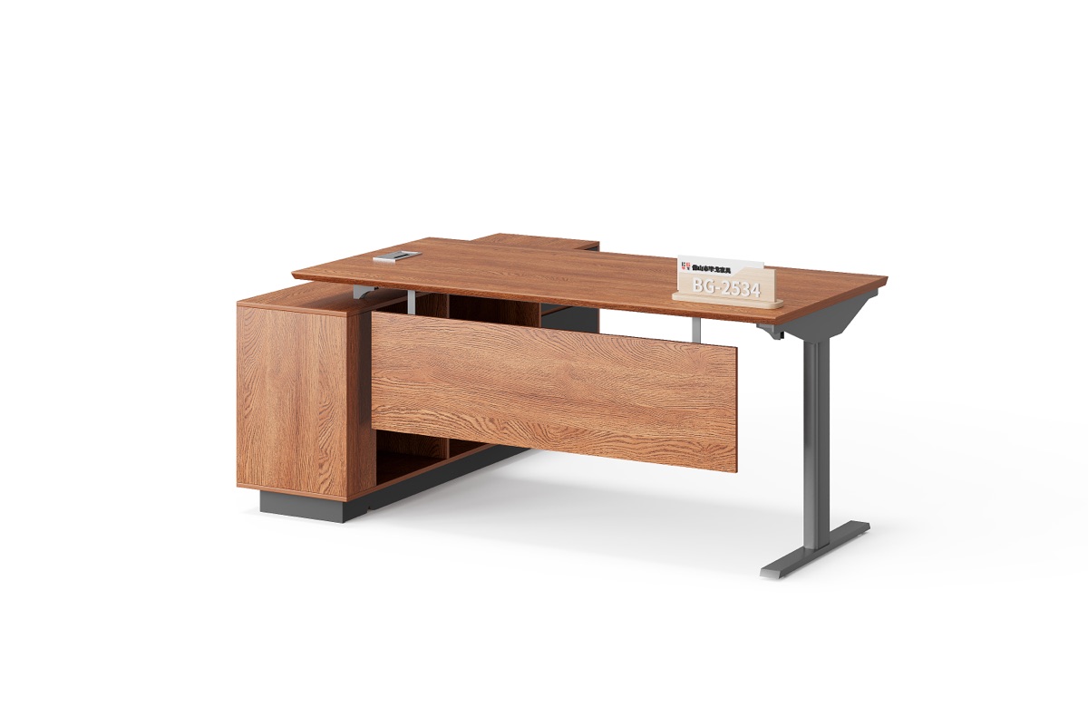 Meja Manager L-Shape Kantor — detail fitur 7