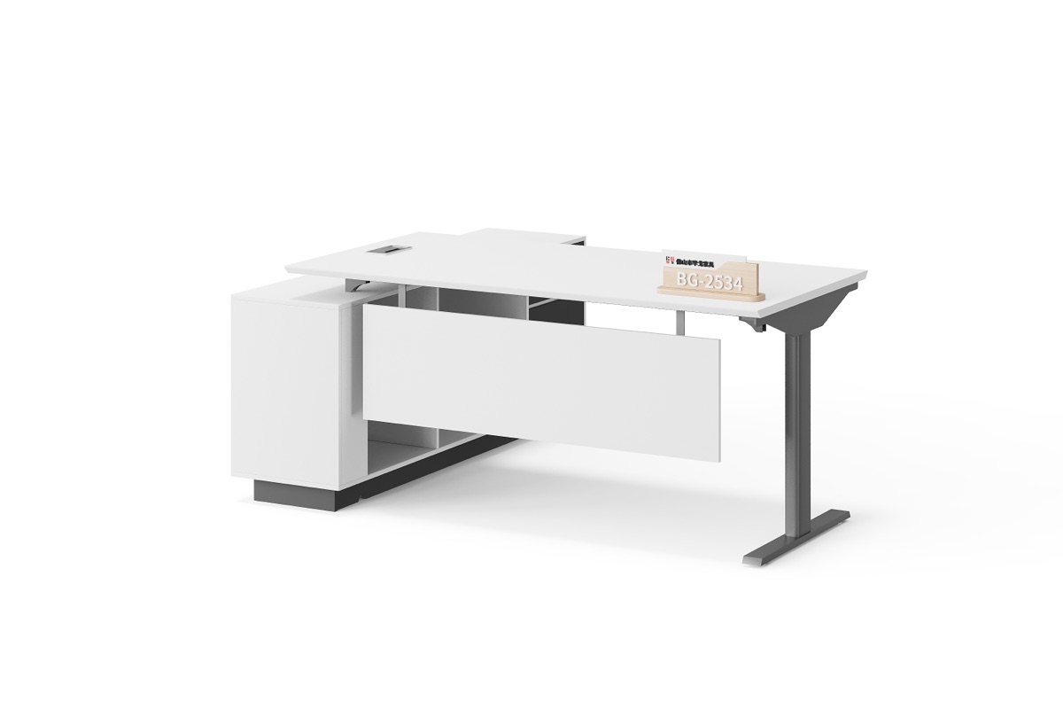 Meja Manager L-Shape Kantor — detail fitur 8