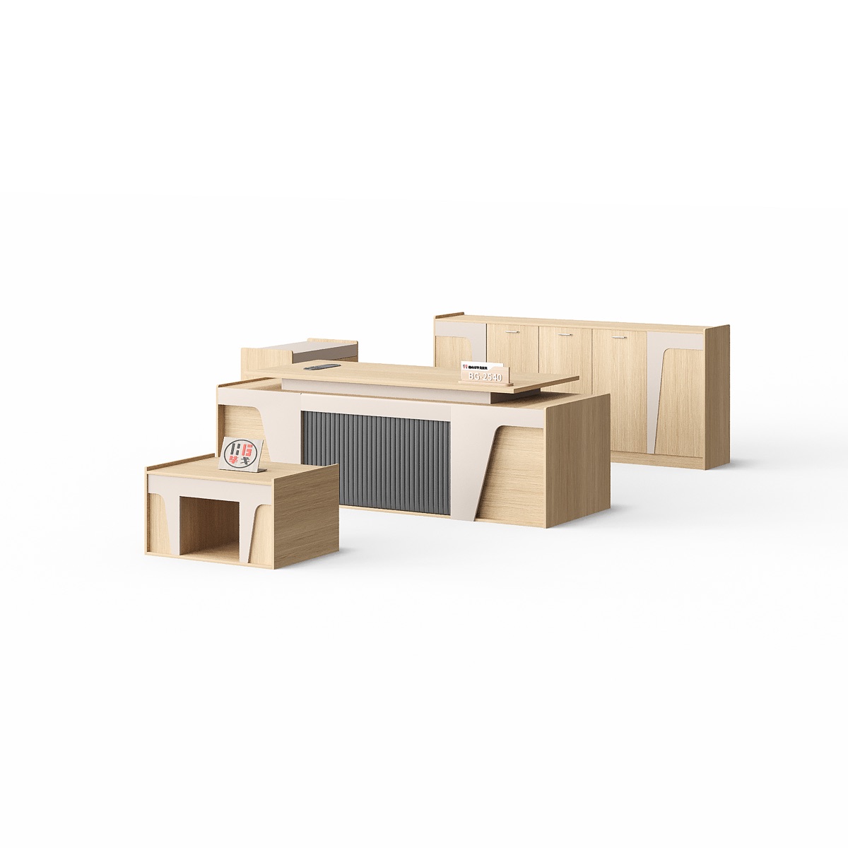 Meja Resepsionis Set — detail fitur 2