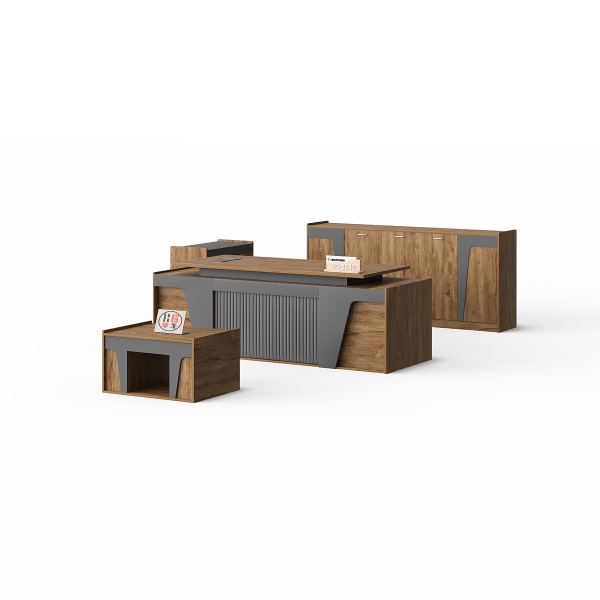 Meja Resepsionis Set — detail fitur 3