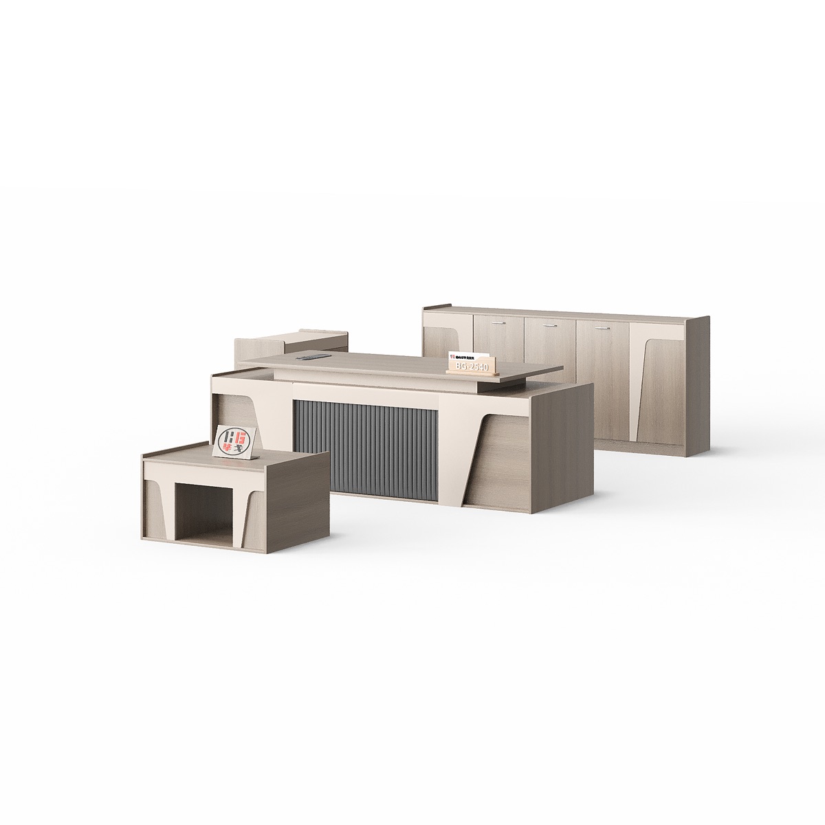 Meja Resepsionis Set — detail fitur 4