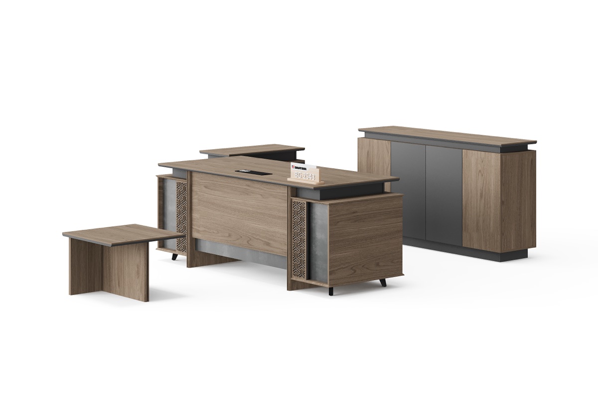 Meja Eksekutif + Kabinet — detail fitur 2