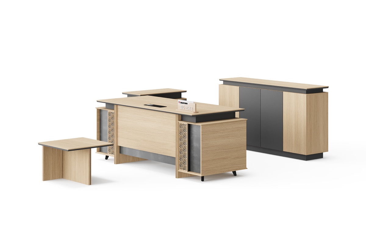Meja Eksekutif + Kabinet — detail fitur 3