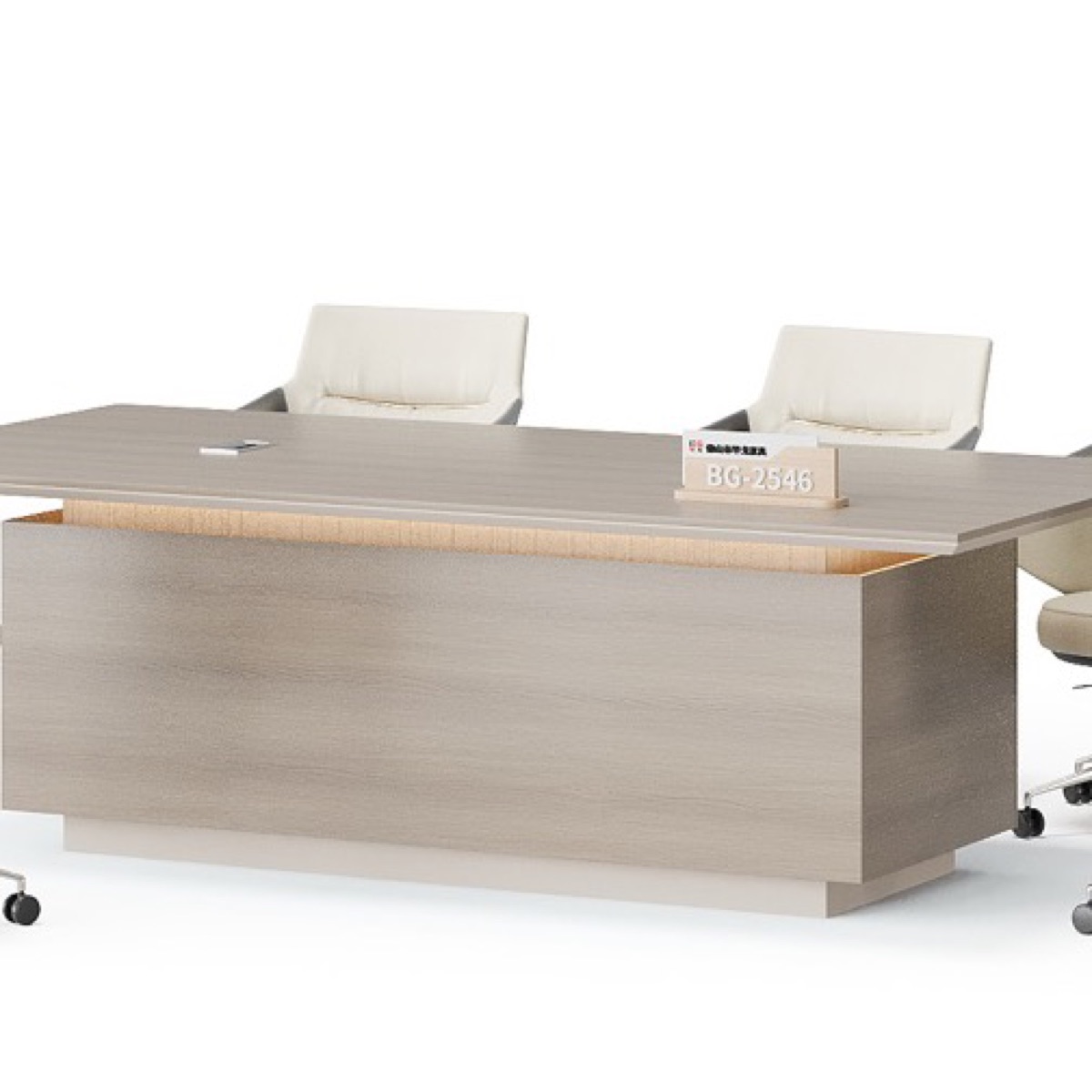 Meja Rapat Oval Kantor — detail fitur 2
