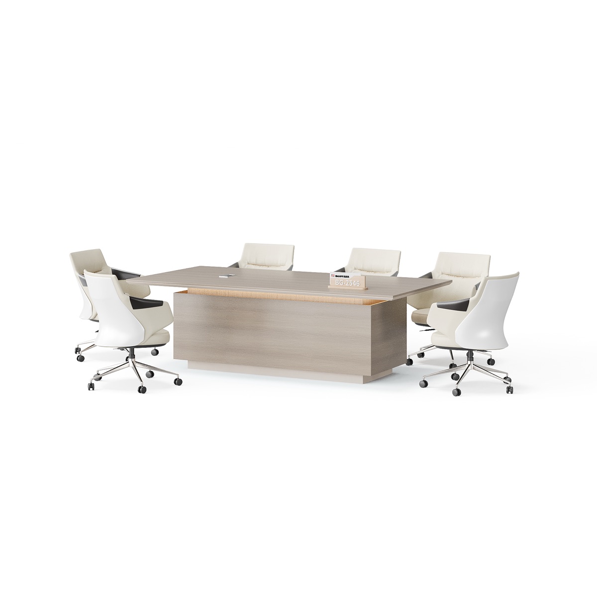 Meja Rapat Oval Kantor — detail fitur 3