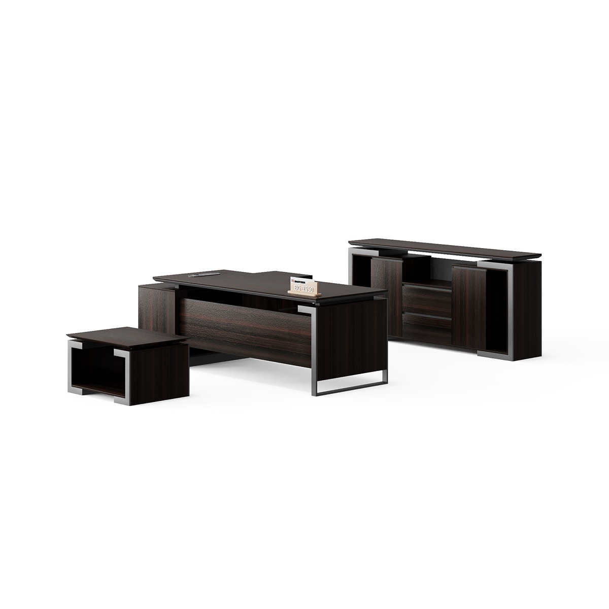 Meja Eksekutif L-Shape — BG-2550LA-B13 — Foshan China office furniture manufacturer