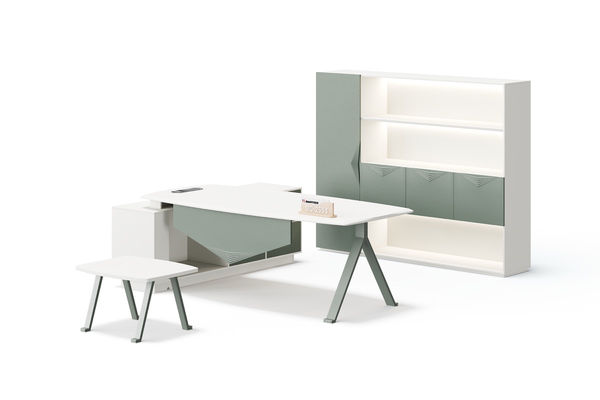 Meja Direktur + Kabinet Set — detail fitur 1