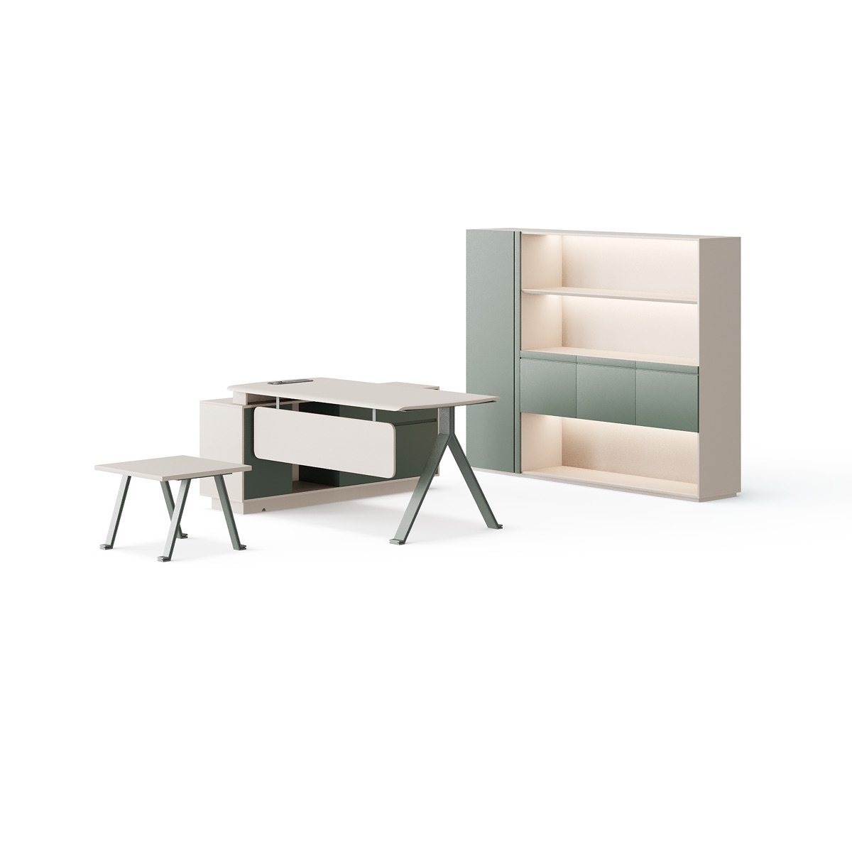 Meja Direktur + Kabinet Set — detail fitur 2
