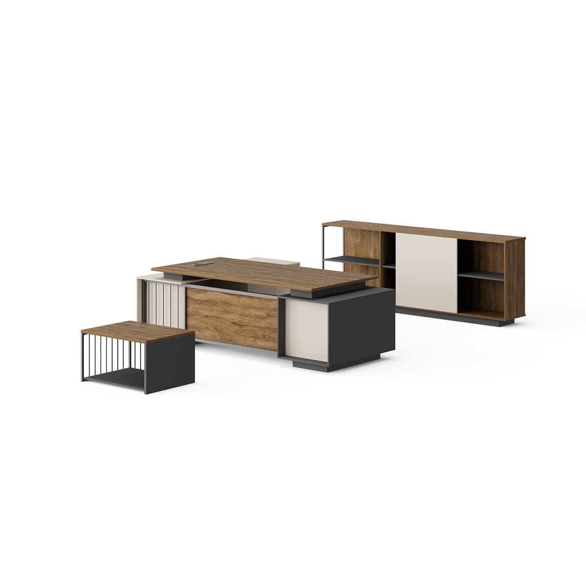 Set Meja Direktur + Kabinet 2400 — detail fitur 4