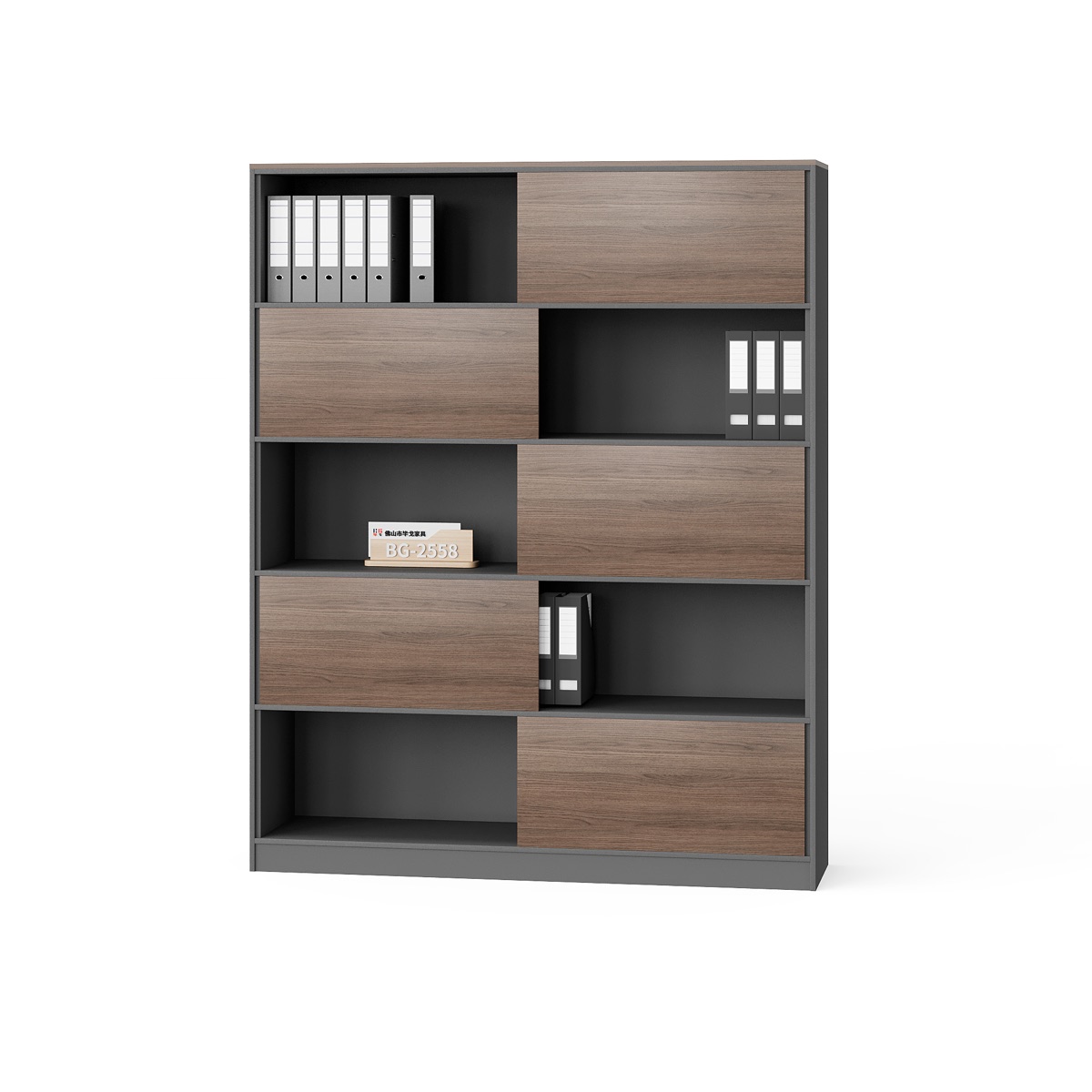 Lemari Kabinet Pintu — BG-2558B-G17 — Foshan China office furniture manufacturer
