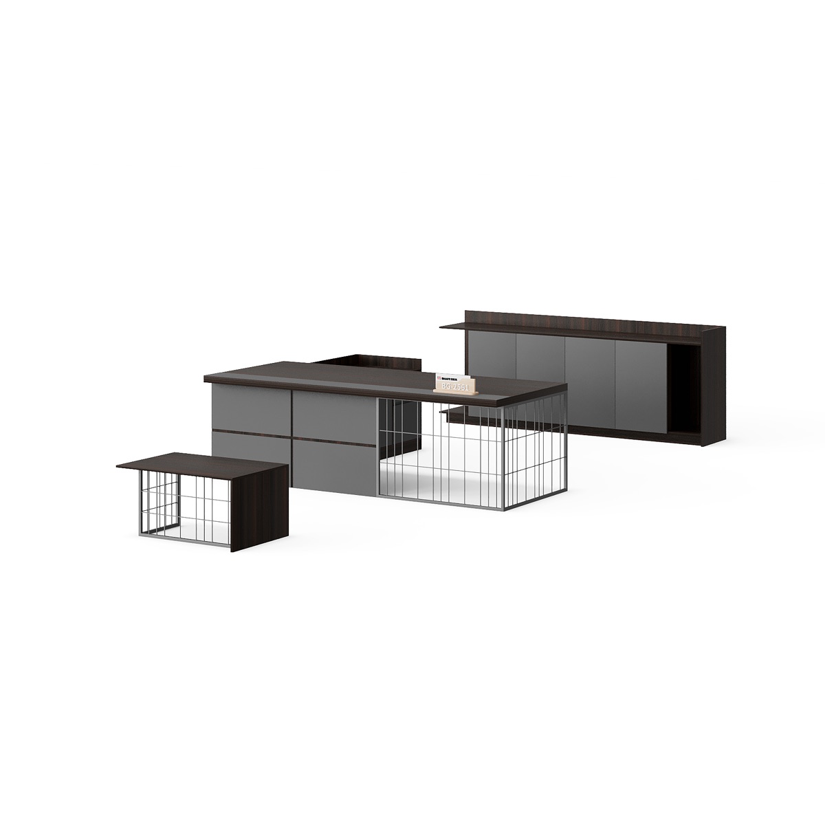 Meja Eksekutif L-Shape — BG-2561L-B13