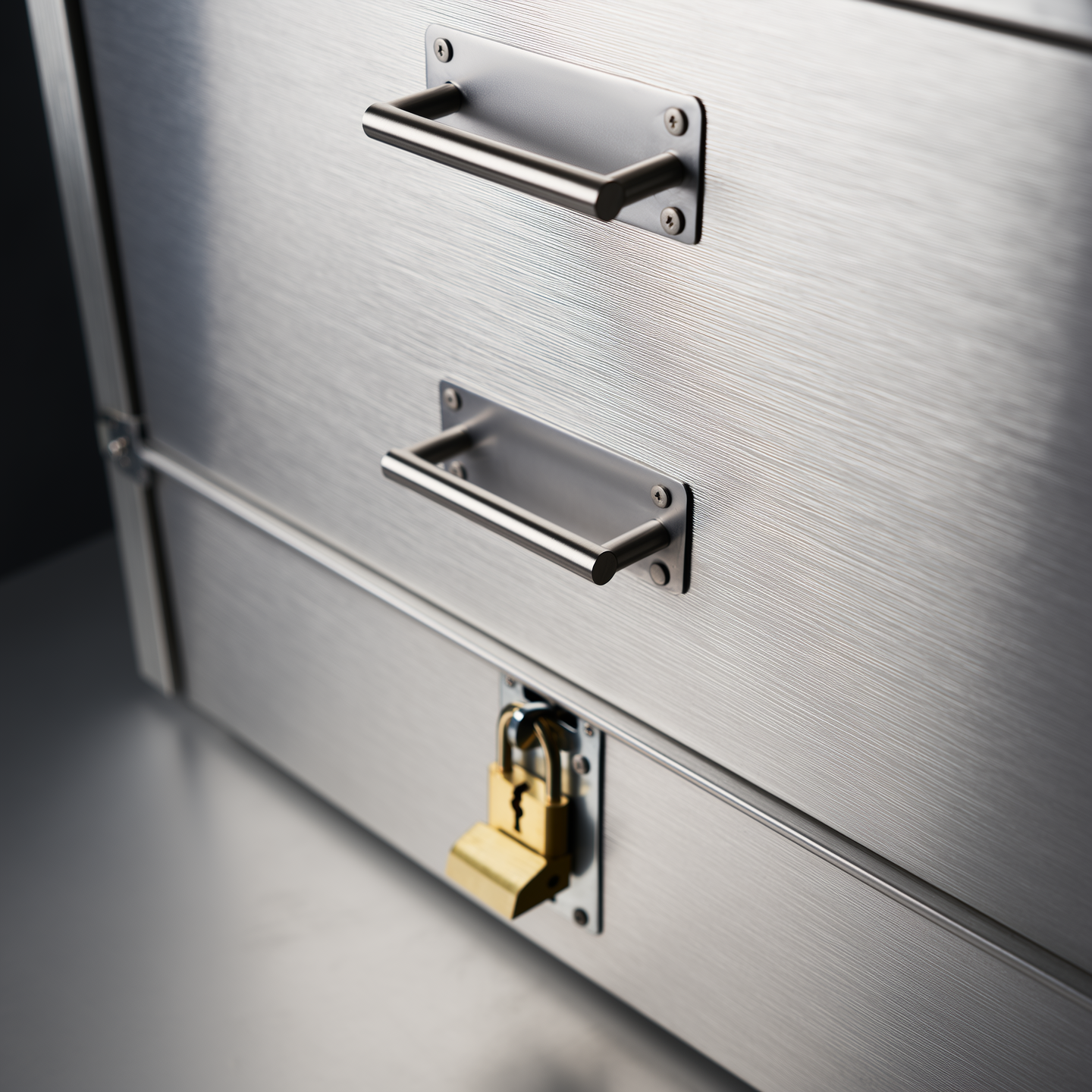 2-Door Filing Cabinet — feature detail 1