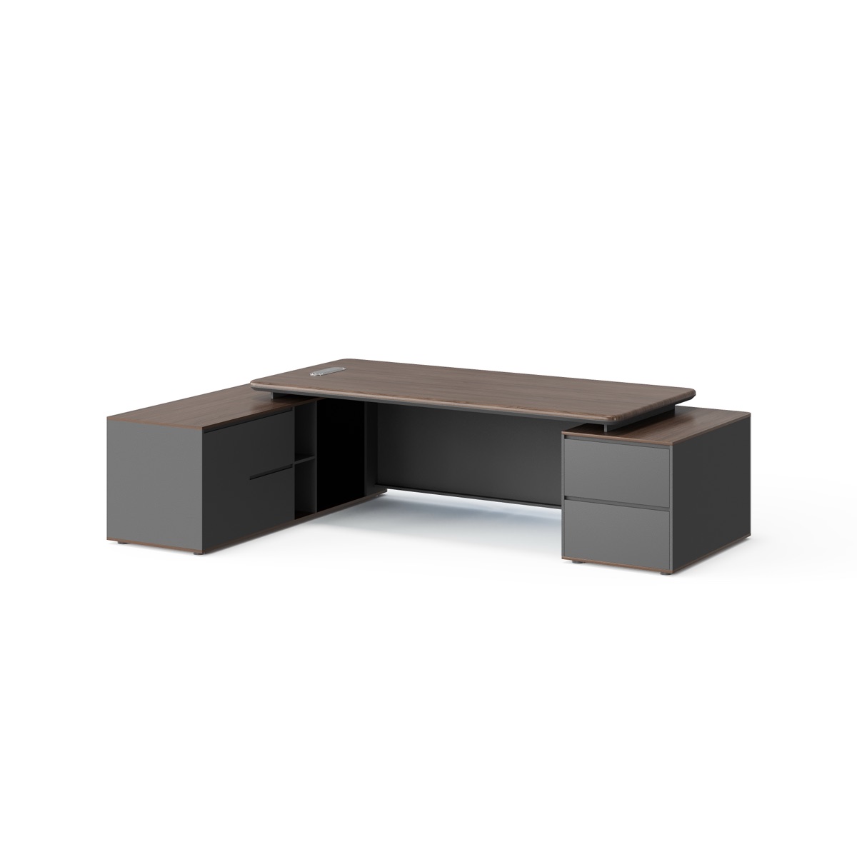 2800 mm L-Shape Director Desk — feature detail 1