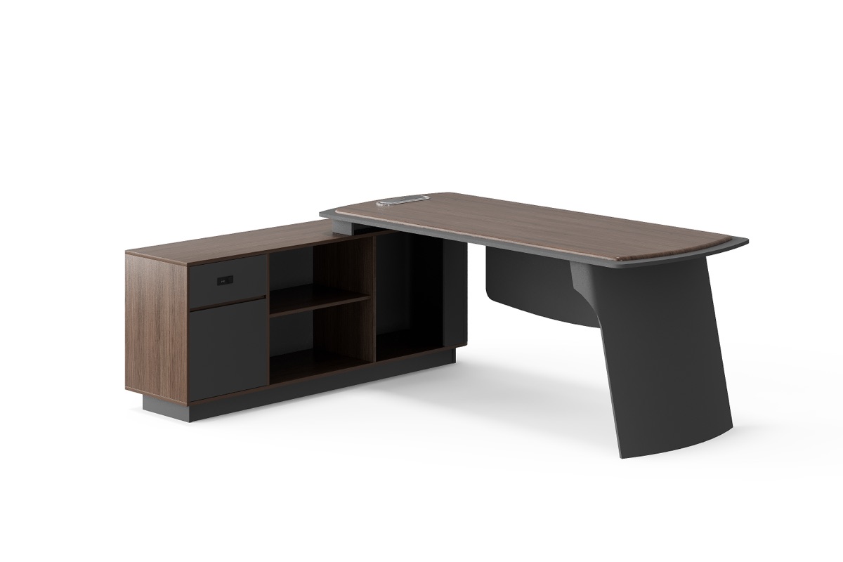 BG Reaches 471 Products: 2500-Series L-Shape Director Desks