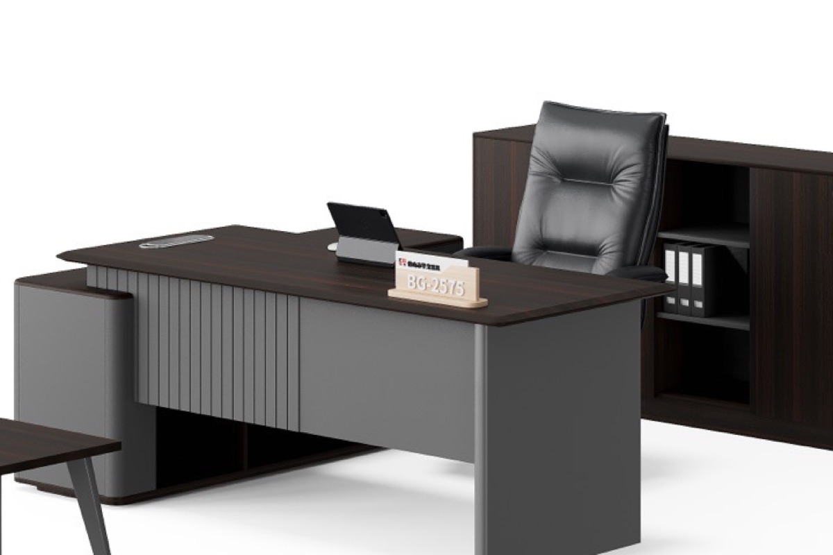 Meja Eksekutif L-Shape 2000 mm — detail fitur 4