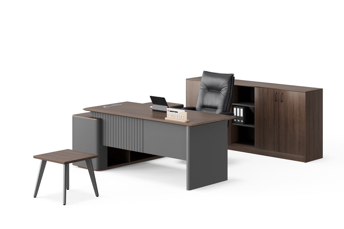 Meja Eksekutif L-Shape 2000 mm — detail fitur 2