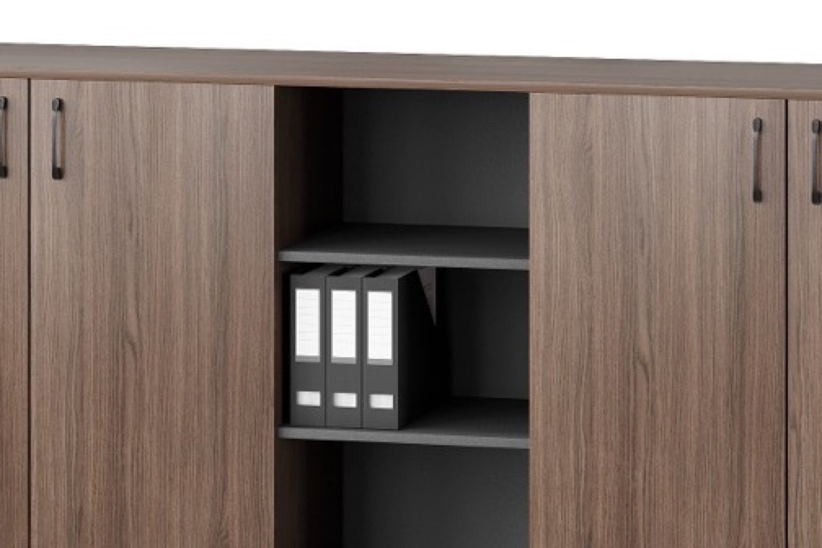 Kabinet Arsip Kantor Pintu + Rak — detail fitur 2